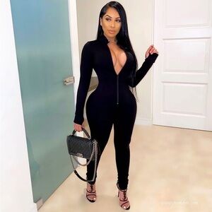 Elegant Black Women's Jumpsuit